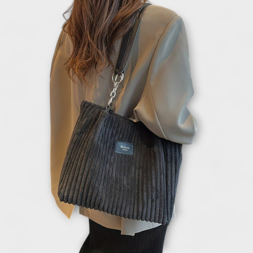 Gianna - Bolso de hombro de cordón suave