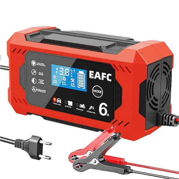 AURA SmartCharge Pro™ | Cargador Inteligente de Batería 12V