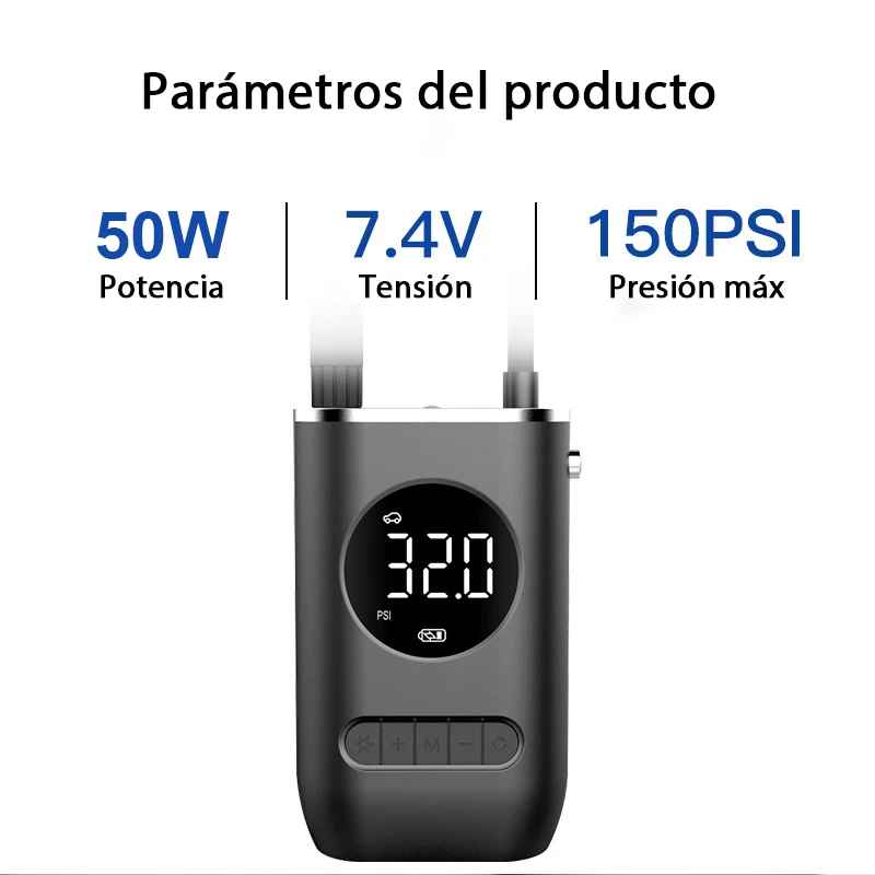 AURA Air Pro | Compresor Portátil 150 PSI