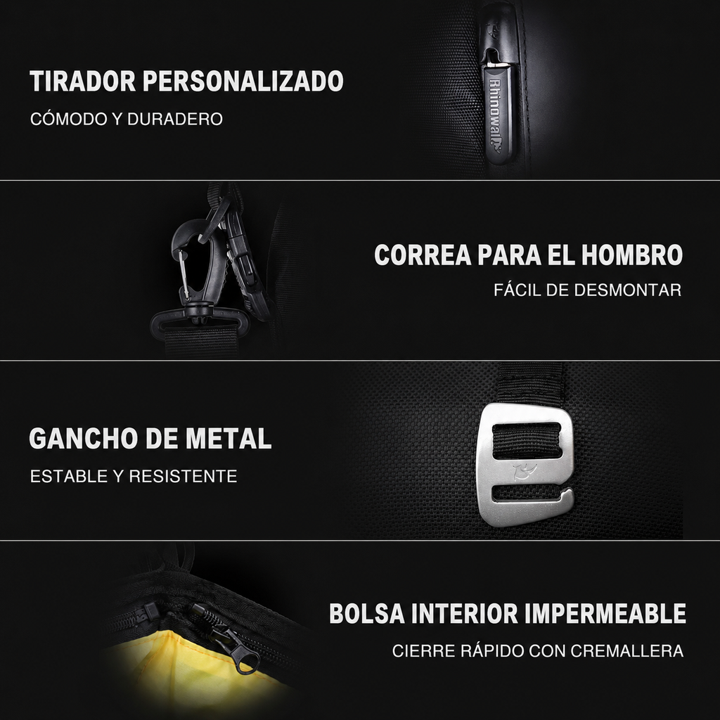 AURA Adventure Bag | Bolsa Impermeable Modular para Moto