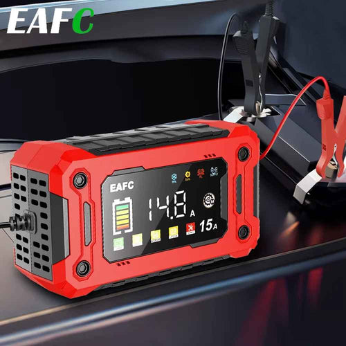 AURA SmartCharge Pro™ | Cargador Inteligente de Batería 12V