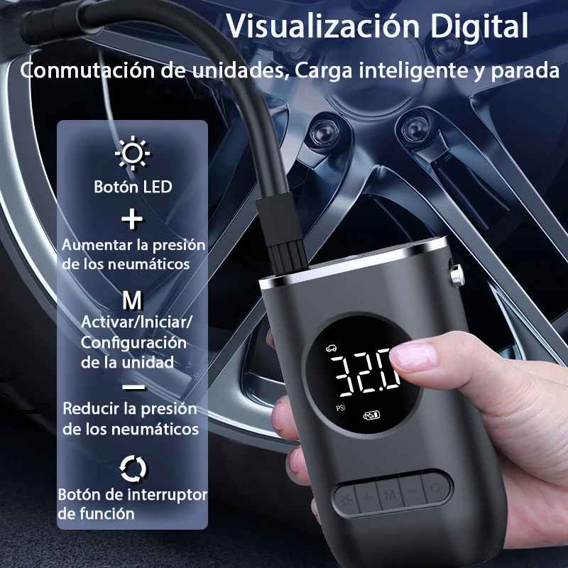 AURA Air Pro | Compresor Portátil 150 PSI