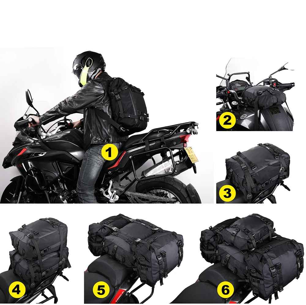 AURA Adventure Bag | Bolsa Impermeable Modular para Moto