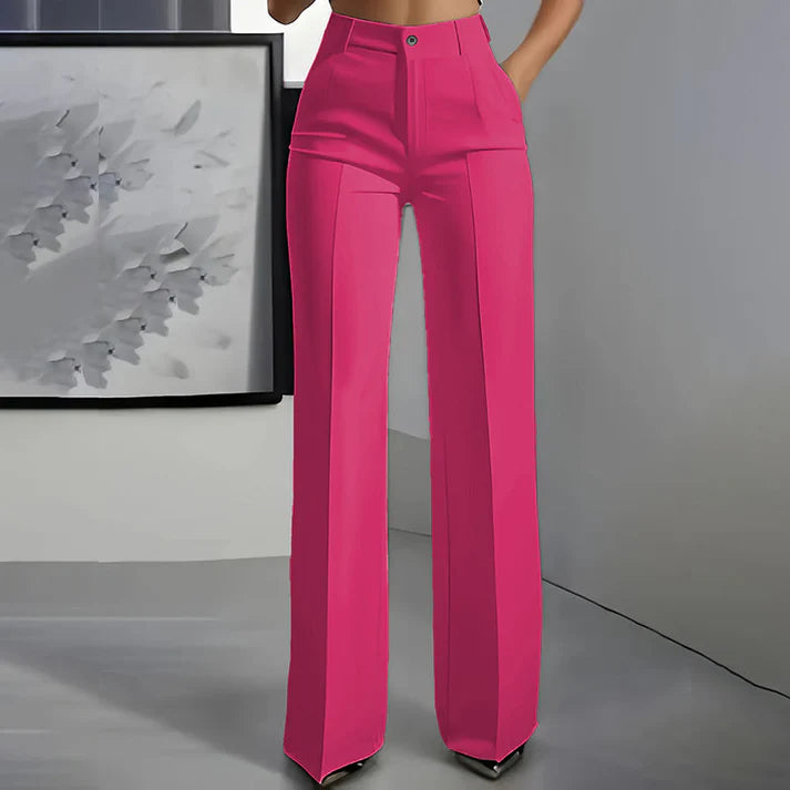 LUISA - Pantalone elegante da Donna a vita alta