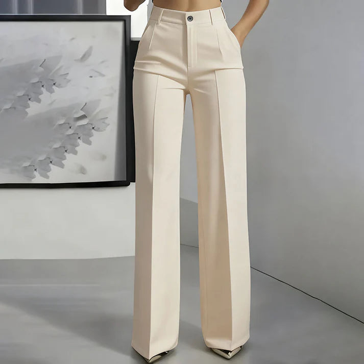 LUISA - Pantalone elegante da Donna a vita alta
