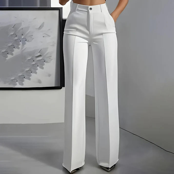 LUISA - Pantalone elegante da Donna a vita alta