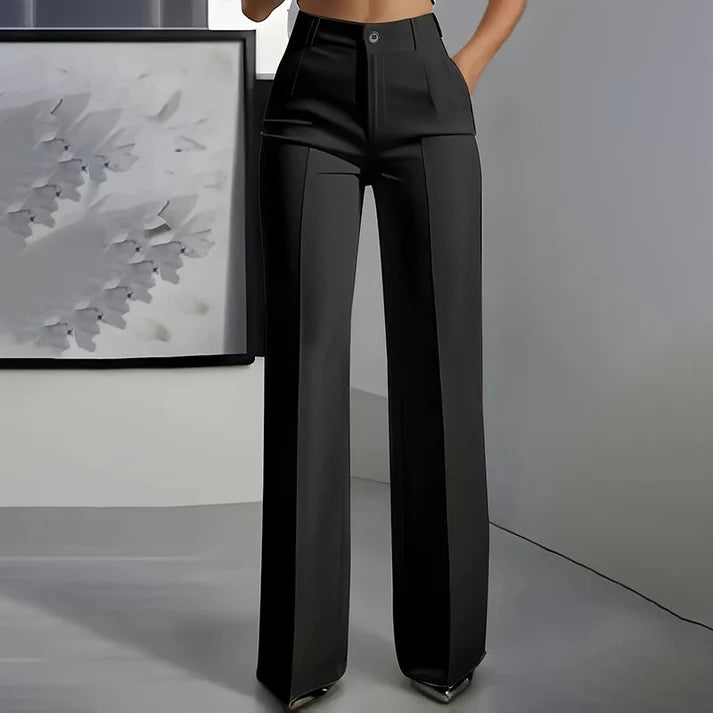LUISA - Pantalone elegante da Donna a vita alta