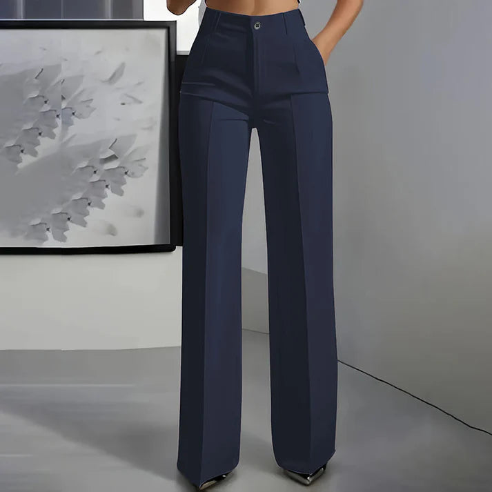 LUISA - Pantalone elegante da Donna a vita alta
