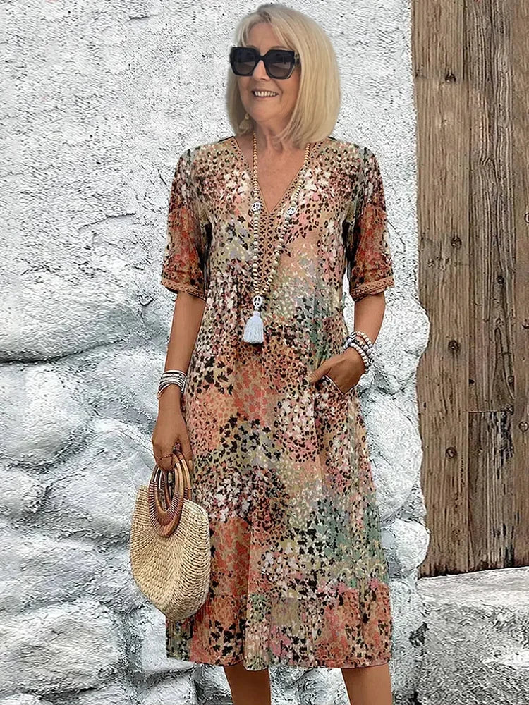 Lina - Vestido ligero con escote en V
