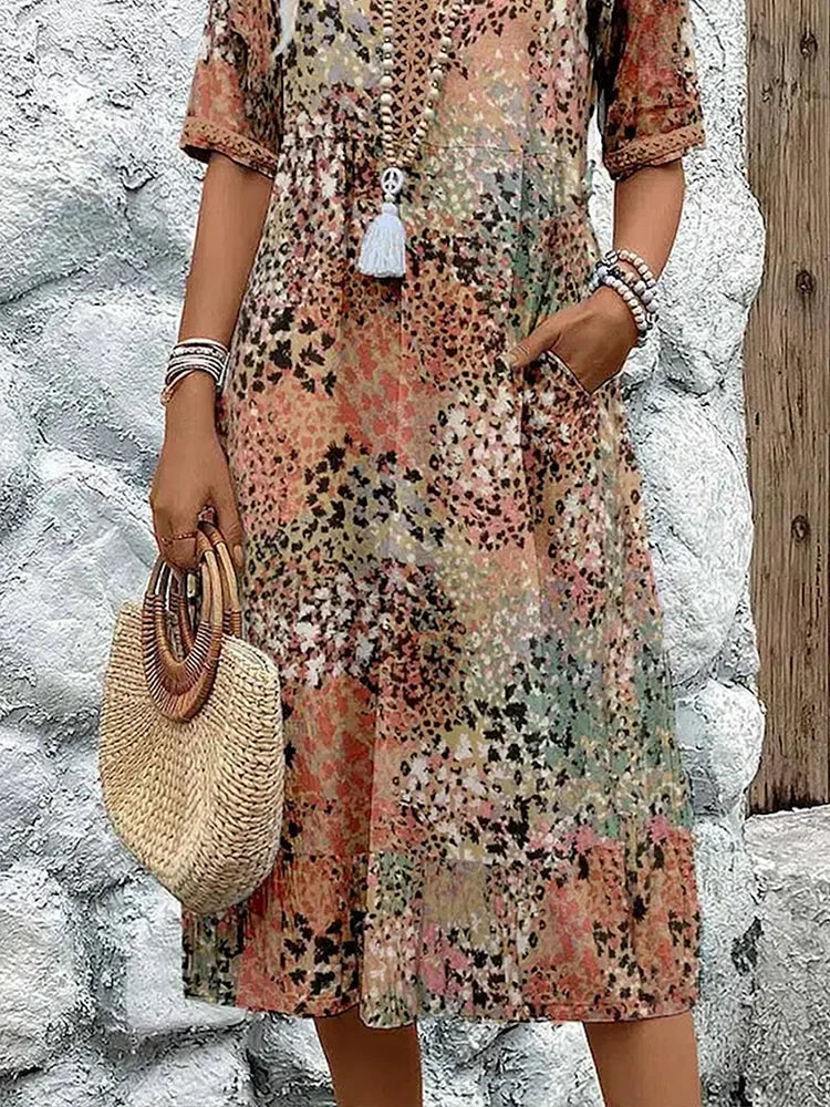 Lina - Vestido ligero con escote en V