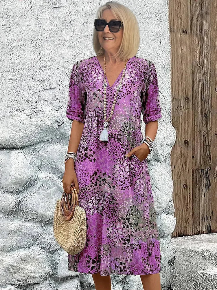 Lina - Vestido ligero con escote en V