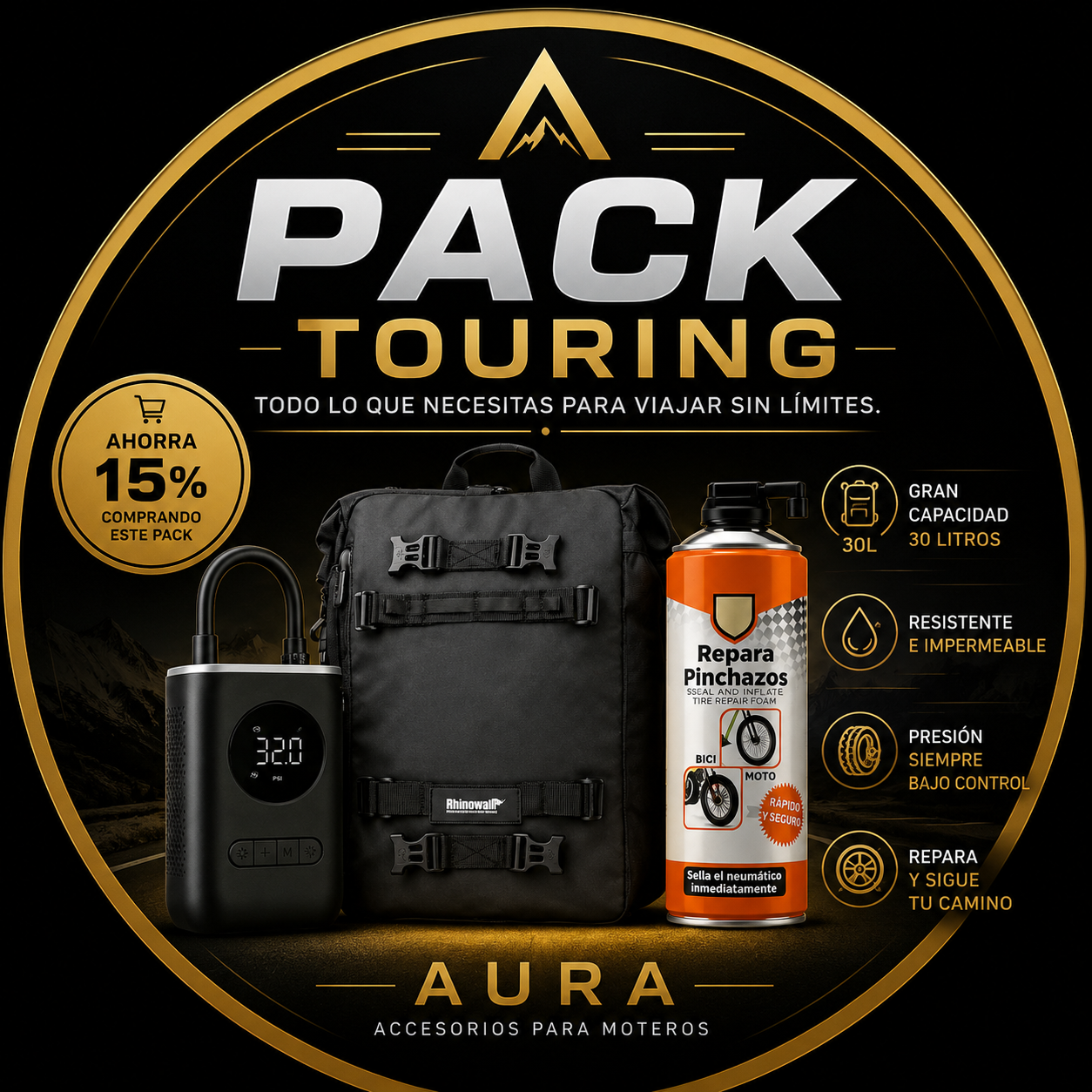 Pack Touring AURA