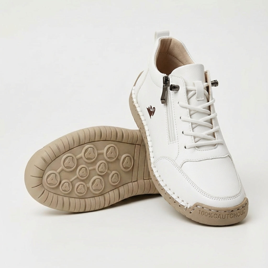 Mila – Zapatillas ortopédicas cómodas y Cremallera