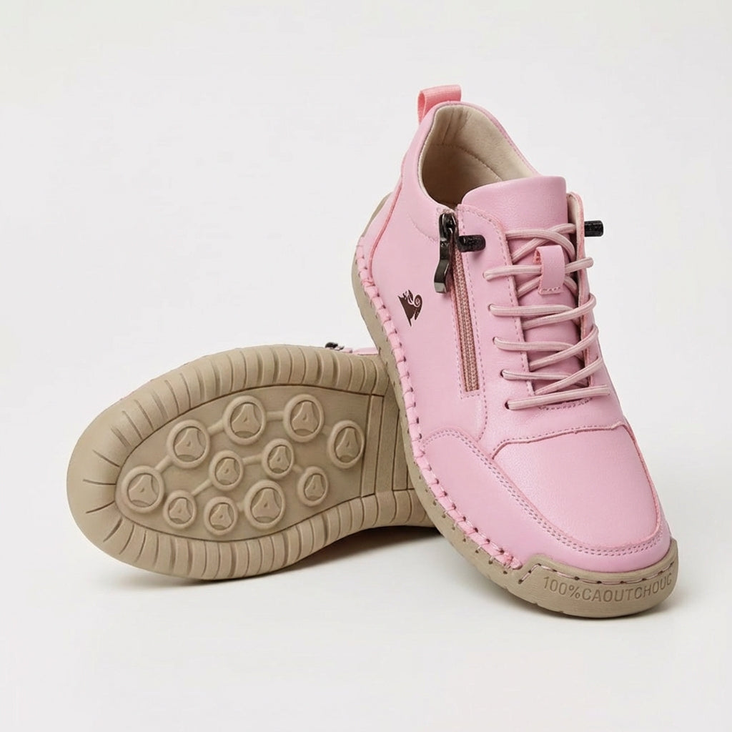 Mila – Zapatillas ortopédicas cómodas y Cremallera