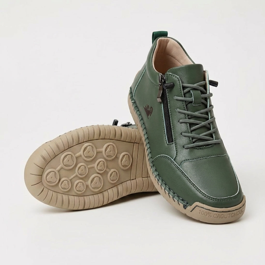 Mila – Zapatillas ortopédicas cómodas y Cremallera