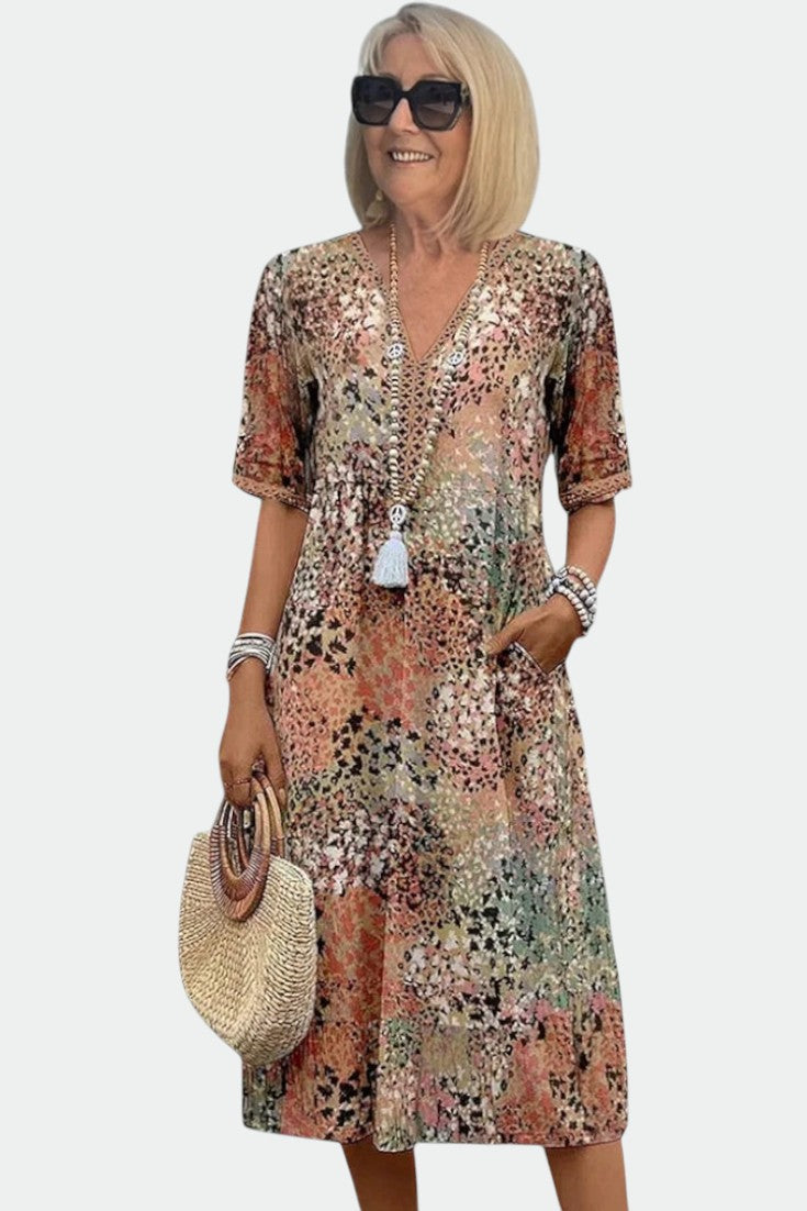 Lina - Vestido ligero con escote en V
